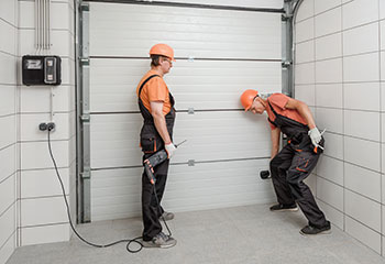 Garage Door Track Replacement - Waltham